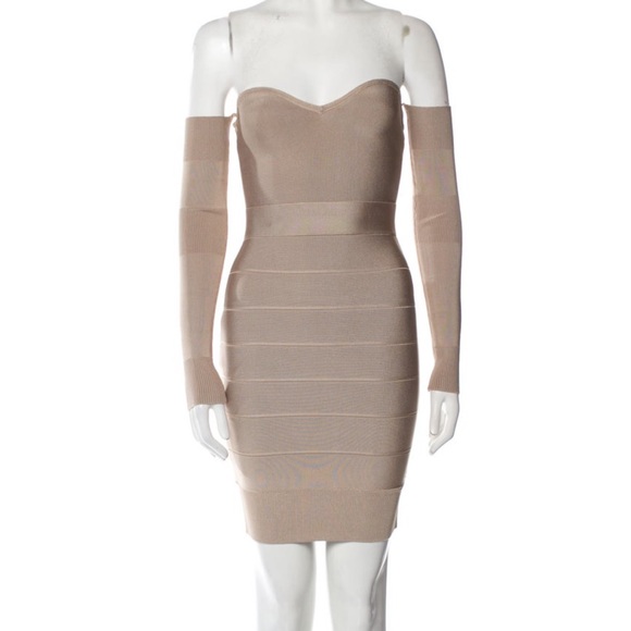 Hervé Léger Strapless Sweetheart Icon Dress - XS - Picture 1 of 9